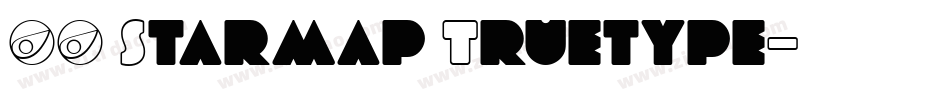 00 Starmap Truetype字体转换